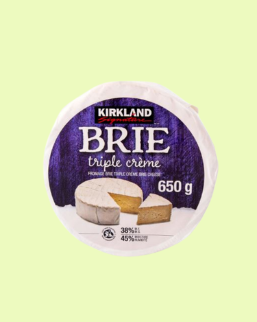 Kirkland Signature Triple Cream Brie - 1 x 650 Grams